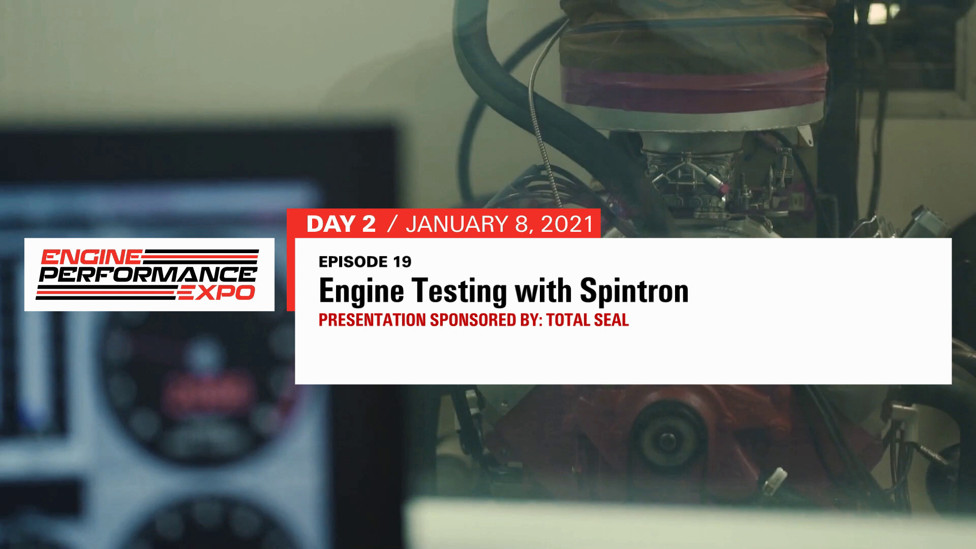 Episode 19 - Engine Testing with Spintron