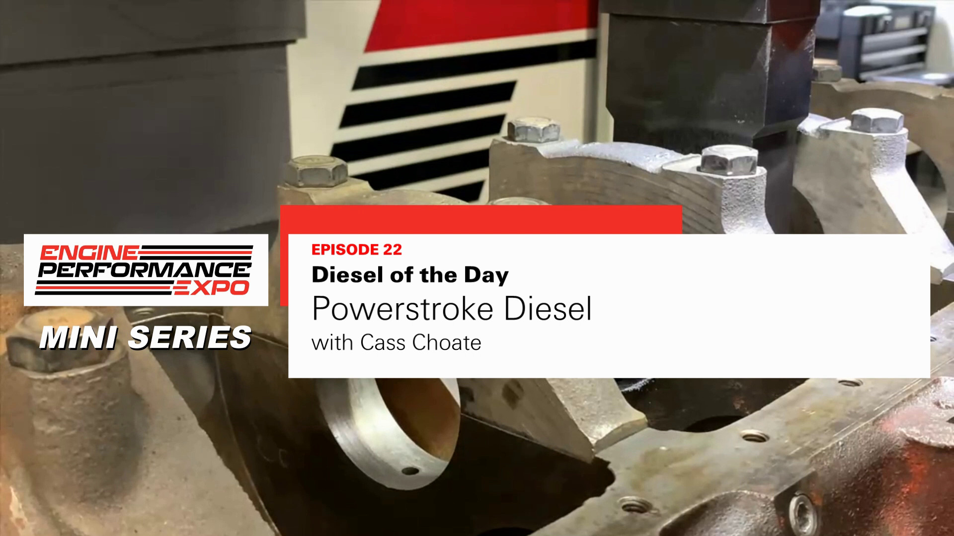 title card for diesel of the day episode