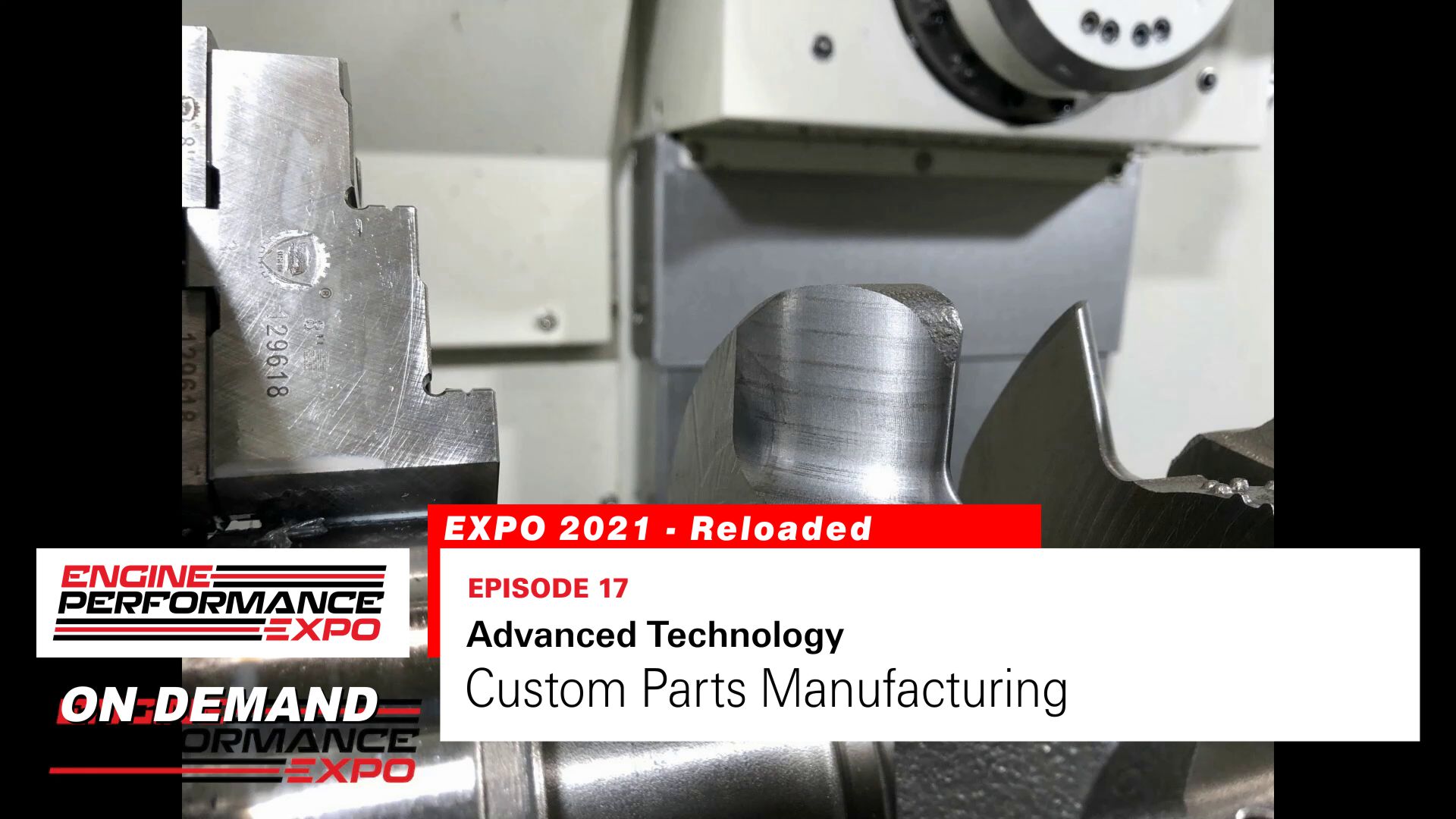Custom Parts Manufacturing Engine Performance Expo