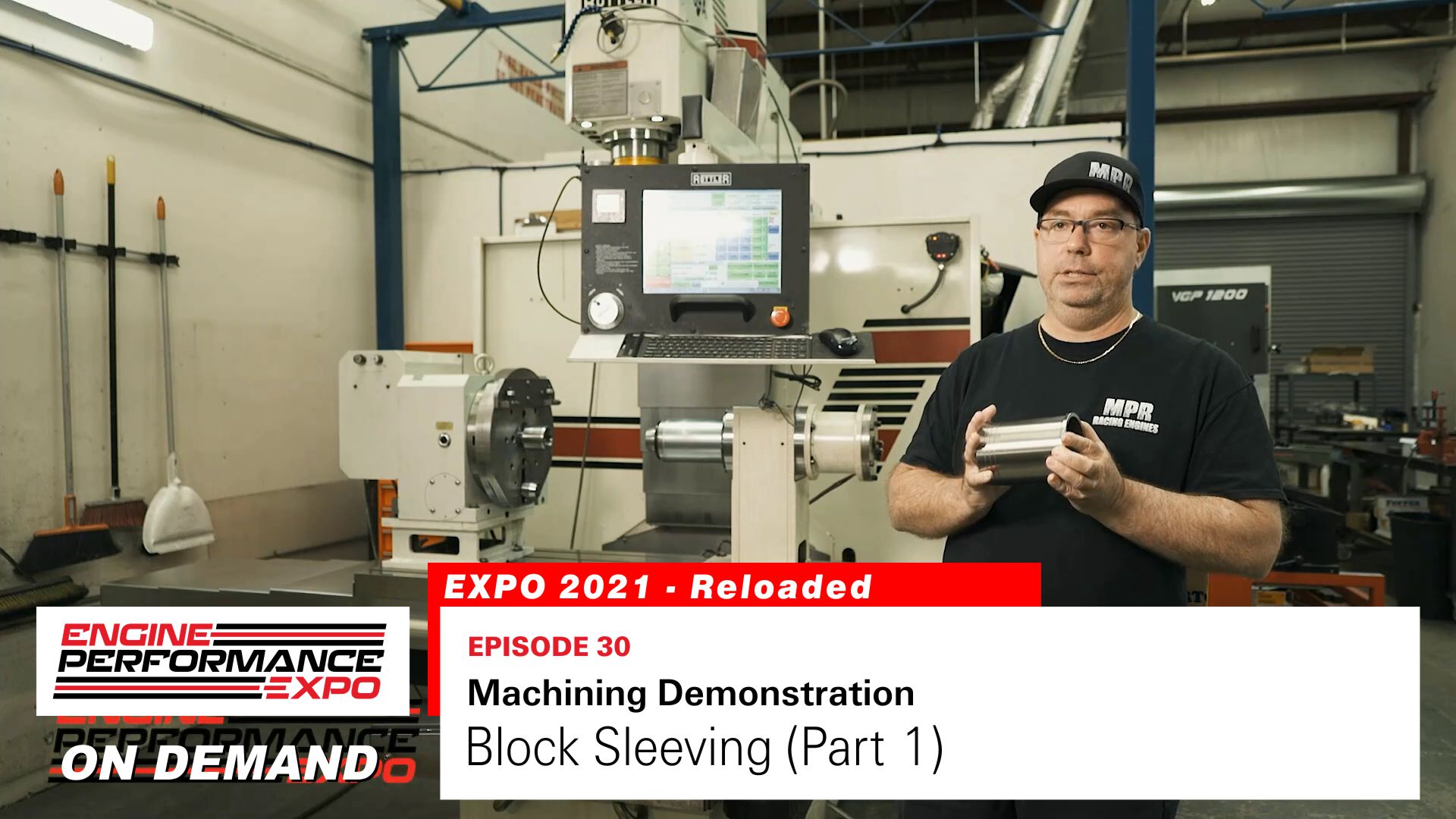 Block Sleeving Demonstration Engine Performance Expo