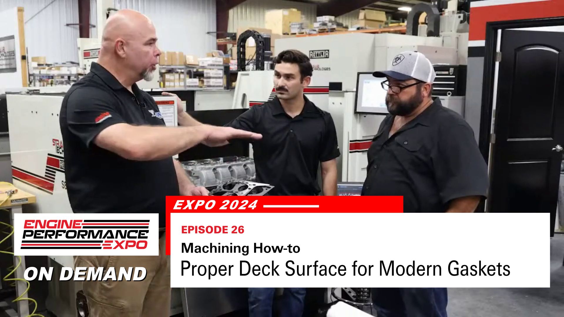 HowTo Proper Deck Surface for Modern Gaskets EP Expo