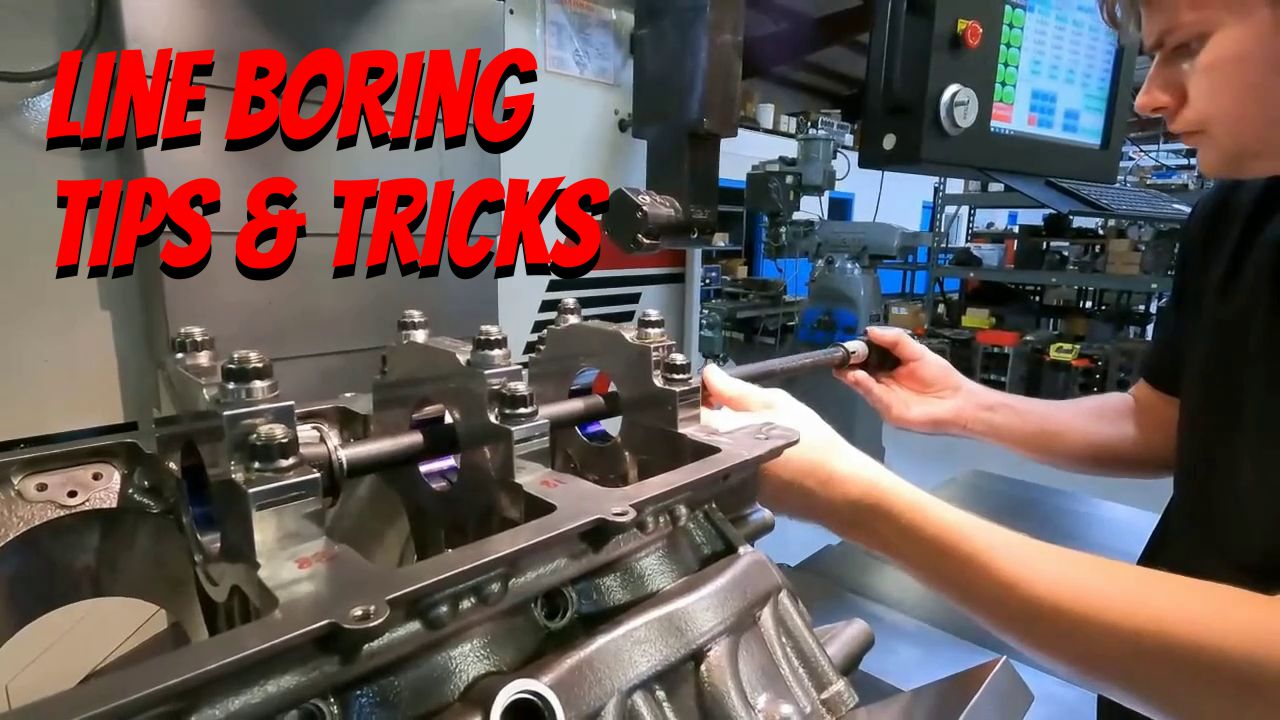 Chevy R07 Line Boring Demo | Engine Performance Expo